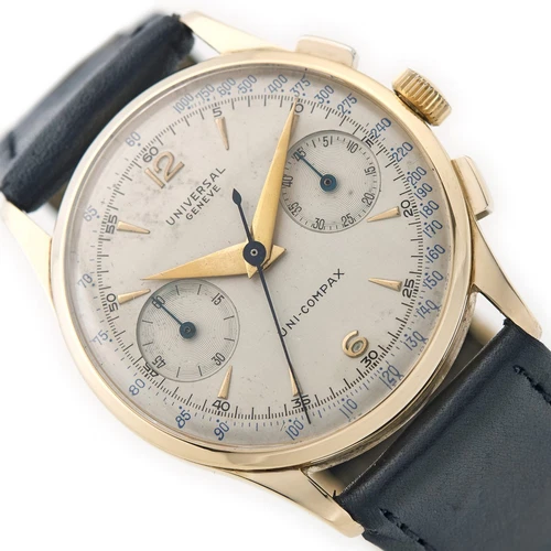 Universal Geneve Uni-Compax Cal.285 18ct 1952