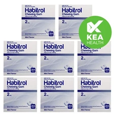 Habitrol Nicotine Gum 2mg MINT 1,632 piece 8 New BULK Box Size QUIT Smoking Now
