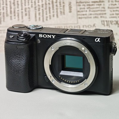 Sony Alpha a6300 Mirrorless Digital Camera Body Only 24.2MP Black Wi-Fi & NFC