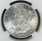 1882-O MORGAN SILVER DOLLAR~NGC MS 63 SEMI PL SURFACE ~BEAUTIFUL COIN~REF#60-004