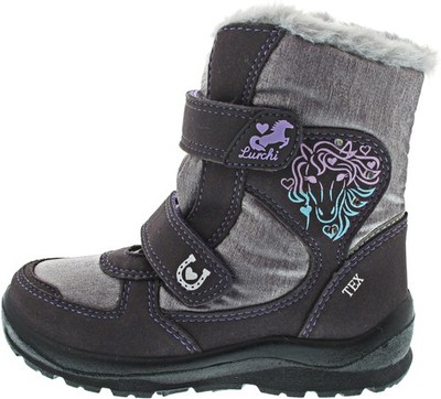Lurchi Kerlin Mädchen Klettstiefel TEX lila