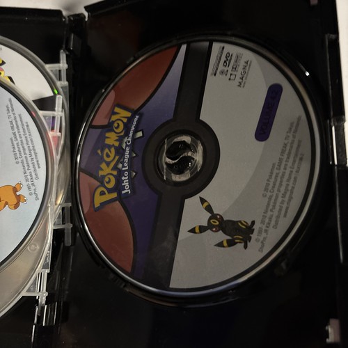 Pokemon - Johto League Champions (DVD, 2001, 6-Disc) Region 4 - Picture 7 of 7