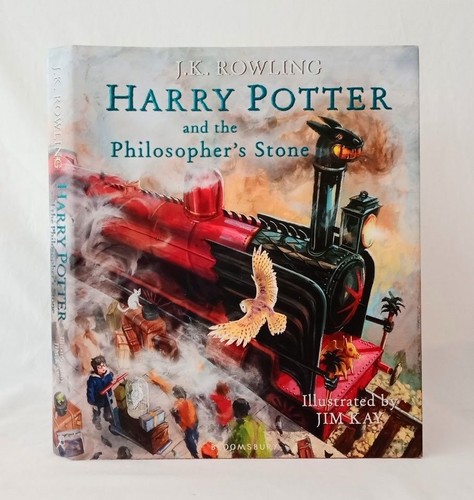 Harry Potter and the Philosopher's Stone Illustrated Edition Hardcover - Picture 1 of 1