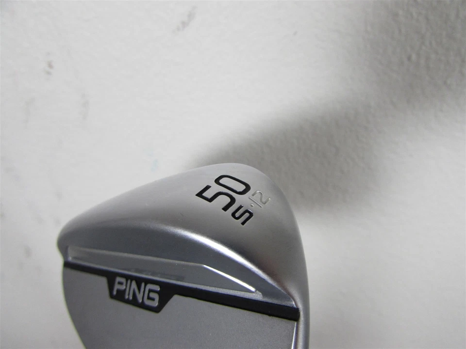 LH PING Golf S159 Chrome 50*12S Gap Wedge Black Dot Z-Z115 Steel Shaft - Image 3 of 4