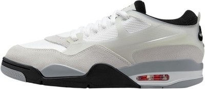Air Jordan 4 RM Men's Shoes (White/Infrared 23/Light Smoke Grey/Black) Size 9.5