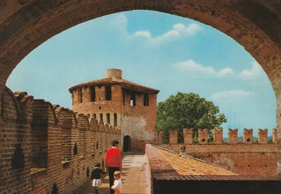 SONCINO (CREMONA) POSTCARD - SONCINO - CASTLE INTERIOR