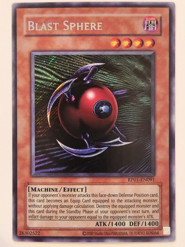 Blast Sphere RP01-EN091 YuGiOh Retro Pack card