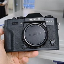 Fujifilm X-T20 24.3MP Mirrorless Digital Camera XT20 Body Black Excellent
