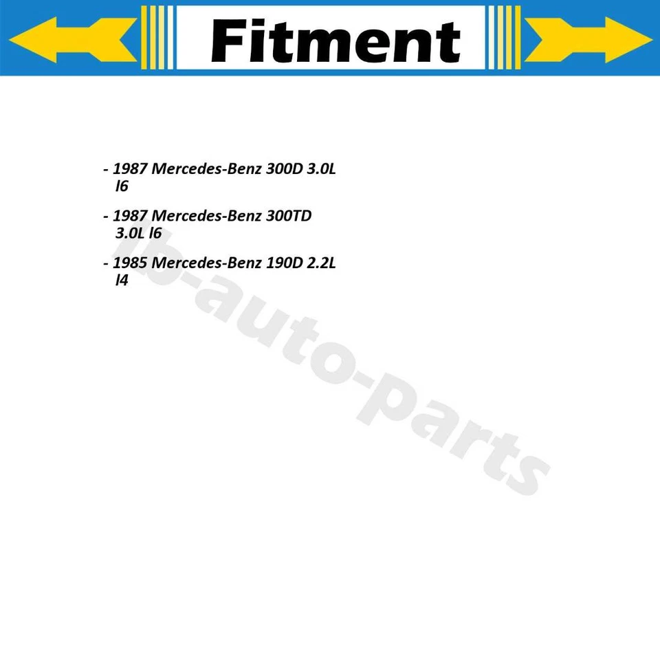 Dorman Parking Brake Cable Rear 2x For Mercedes-Benz E320 3.2L 1994-1995 - Image 3 of 4