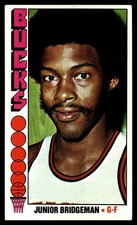 1976-77 Topps Junior Bridgeman RC #11 - Milwaukee Bucks - VG