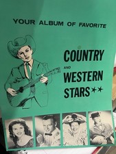 Il tuo album dei preferiti Country Western Stars Ray Prezzo programma autografo anni 60