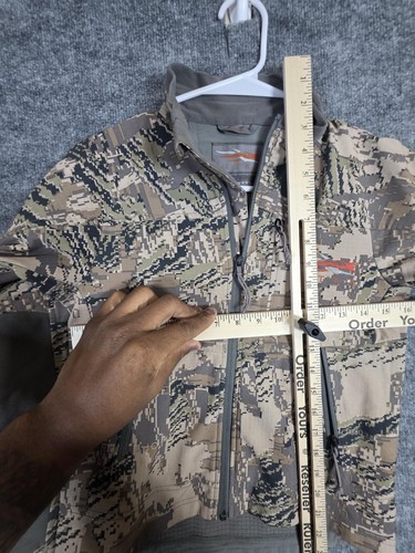 Sitka Gear Jacket Youth Small Camo Half Zip Softshell Hunting Optifade 50049 - Picture 11 of 14