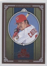 2005 Donruss Diamond Kings Red Framed Vinny Castilla #411 0a1