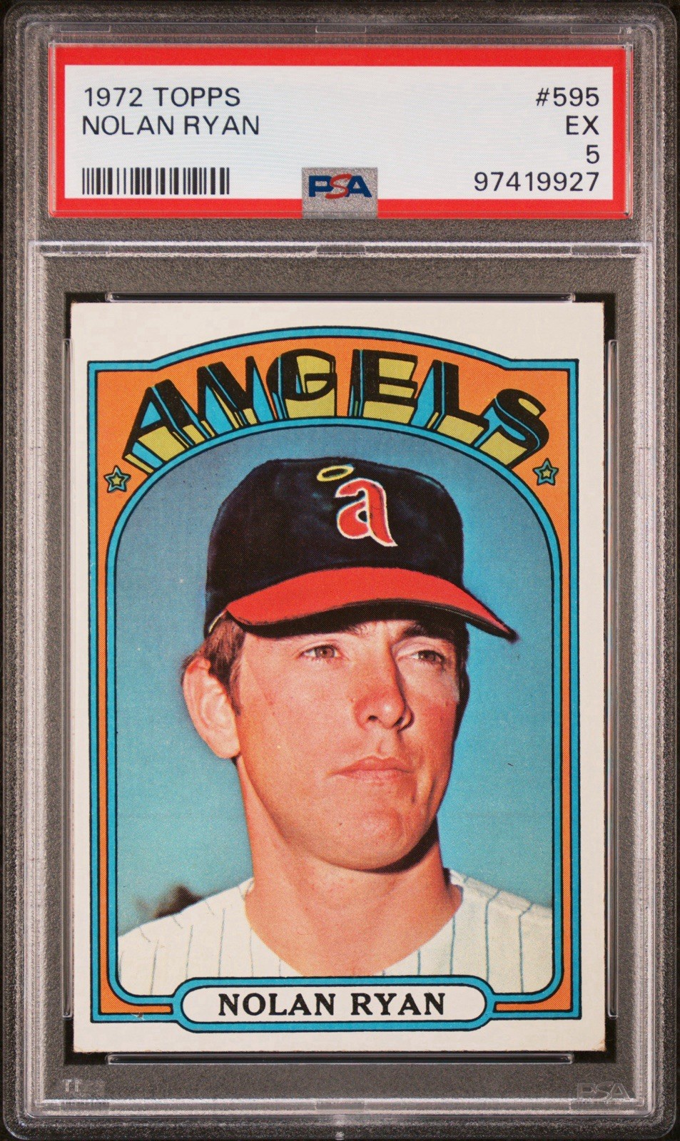 Nolan Ryan 1972 Topps PSA 5 Well Centered