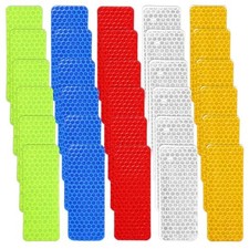 50 PCS Reflective Stickers, High Visibility Reflective Tape Outdoor Waterproof