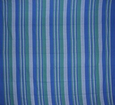 Heavy Cotton Ribbed Bedspread 98" x 88" Full Blue