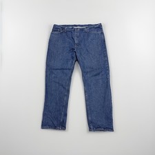 Men  s Wrangler Rugged Wear Classic Fit Blue Jeans Size 42x30