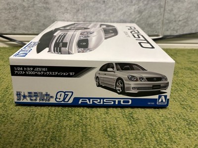 Aoshima No.97 Toyota Aristo JZS161 Vertex Edition White 1/24 Scale