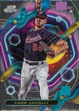 2023 Topps Cosmic Chrome #199 Cade Cavalli RC - Rookie Card Washington  ID:59667