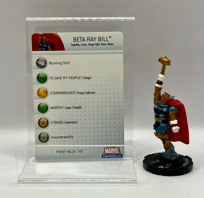 Marvel Heroclix Beta Ray Bill #023 (Hammer of Thor Set) Legacy