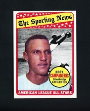 Bert Campaneris 1969 Topps All-Star - Oakland A's #423 NM-MT