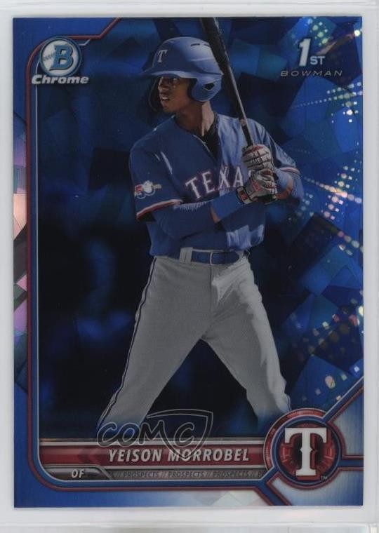 2022 Bowman Chrome Sapphire Edition Prospects Yeison Morrobel #BCP-200 9vp