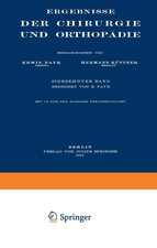 Ergebnisse der Chirurgie und Orthopädie | Si...