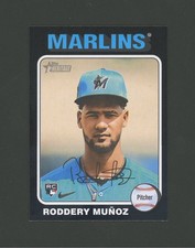 2024 Topps Heritage High #722 Roddery Munoz Black Border SSP