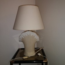 grande lampe vintage maison chaumette epi de blé style art deco 1980