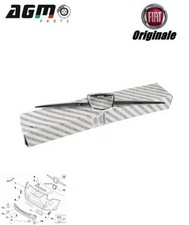 MODANATURA CROMATA FRONTALE SENZA LOGO ORIGINALE FIAT 500 ABARTH OE 735481779