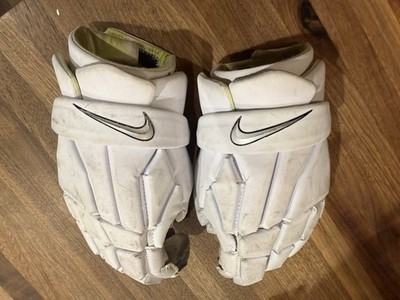 Nike Vapor Lacrosse Field Gloves White Size Medium Gloves Gear