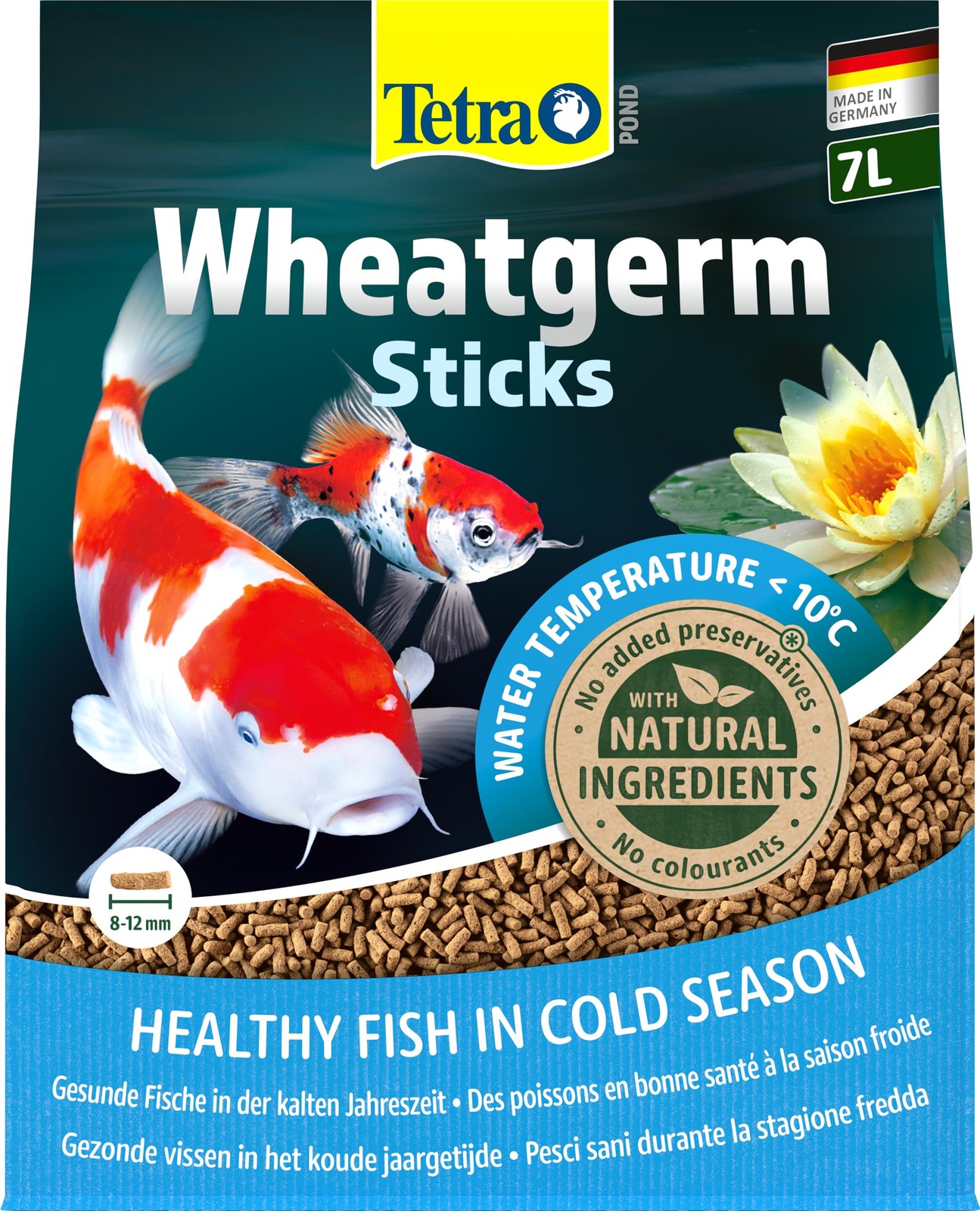 Mangime Tetra Wheatgerm per Carpe Koi - Eccellenza Stagionale