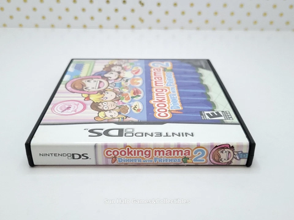 Cooking Mama 2: Dinner With Friends Authentic (Nintendo DS, 2007) CIB, Tested! - Image 4 of 4