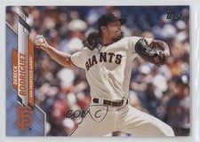 2020 Topps Father's Day Blue 25/50 Dereck Rodriguez #393 00q8