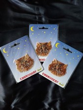 Cat iron on embroidered patches Lot Of 3