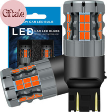 7443 LED Brake/Tail Light Bulbs Compatible for GMC Sierra 1500 2014-2018, 7444 B