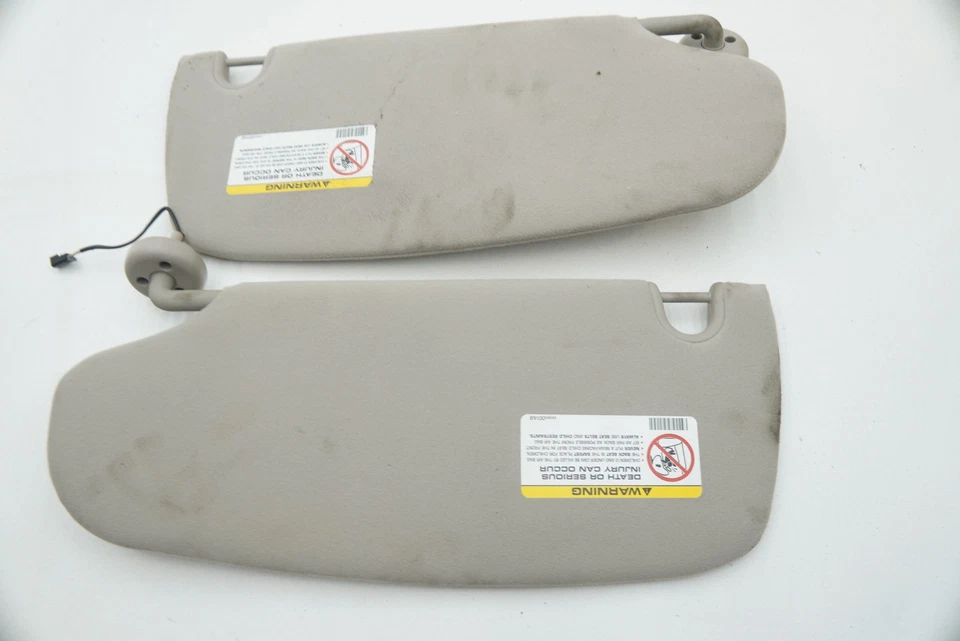 Juego 2 Parasol Parasol Espejo Gris 1CT21BD1AA Dodge Ram 1500 2500 3500 2006-08 Foto 3 de 4