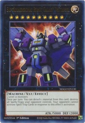 Superdimensional Robot Galaxy Destroyer - MAGO-EN130 - Rare - 1st Edition - Near
