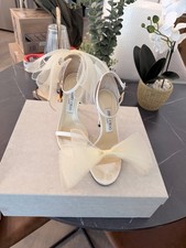 Jimmy Choo Aveline Bow Heel Size 7.5