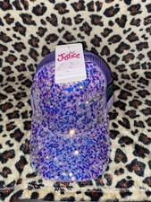 Justice Purple Baseball Style Hat Adjustable Girls Women W/Tag