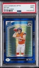 2024 PANINI DONRUSS OPTIC BLUE HYPER #209 BO NIX ROOKIE RC PSA 9