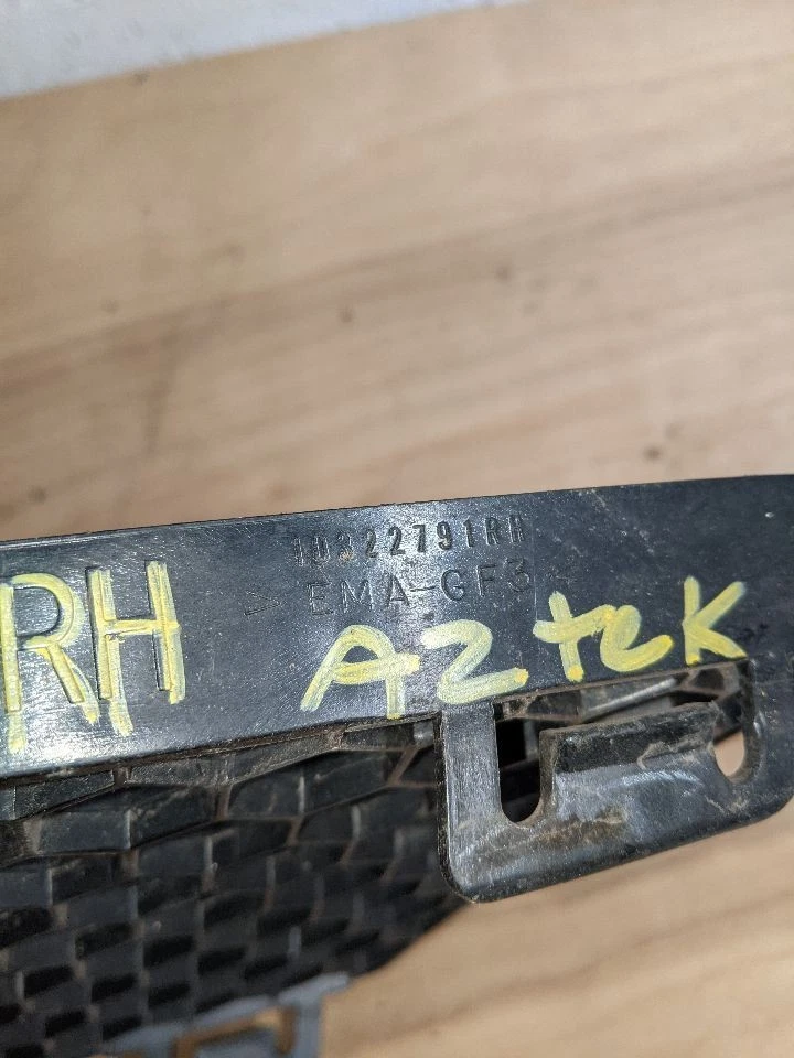 Passenger Right Grille Fits 01-05 AZTEK 187749 Foto 3 de 4