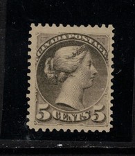 Canada #38 Very Fine Mint Original Gum Hinged