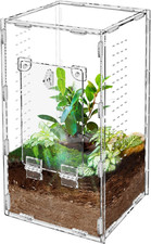 Jumping Spider Enclosure, Tarantula-Enclosure Large Acrylic Terrarium, Reptile E