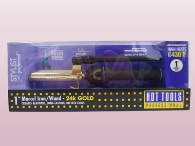 HOT TOOLS PROFESSIONAL STYLIST 1'' MARCEL IRON/WAND 24K GOLD BOX