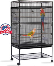 Cubierta grande para jaula de p jaros, recogedor de semillas para jaula de p jar