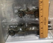 New Ray - Camion Plateau Chevy 1941 & Jeep Willys Die cast - 61053 BSS - Vert