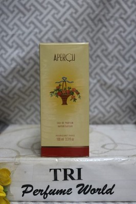 APERCU by Houbigant Eau de Parfum Women Spray 3.3 fl. oz. Vintage RARE