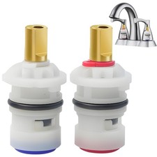 Faucet Cartridge Replacement, Ceramic Stem Disc Faucet Cartridges, Hot Plasti...