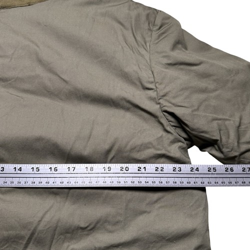 VTG WW2 Era Field Jacket Pile OD Green Alpaca M-1943 M43 Size L Military Cold - Picture 3 of 7